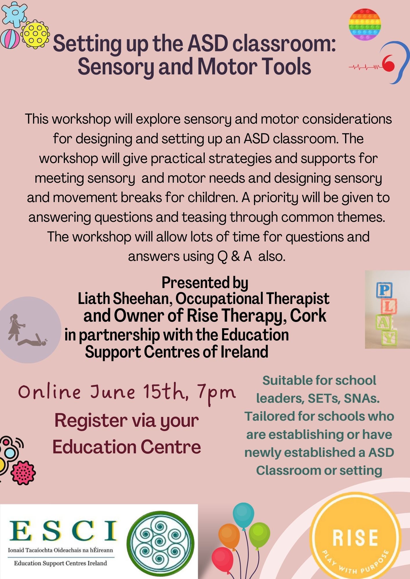 Developing occupational therapy Sensory Motor