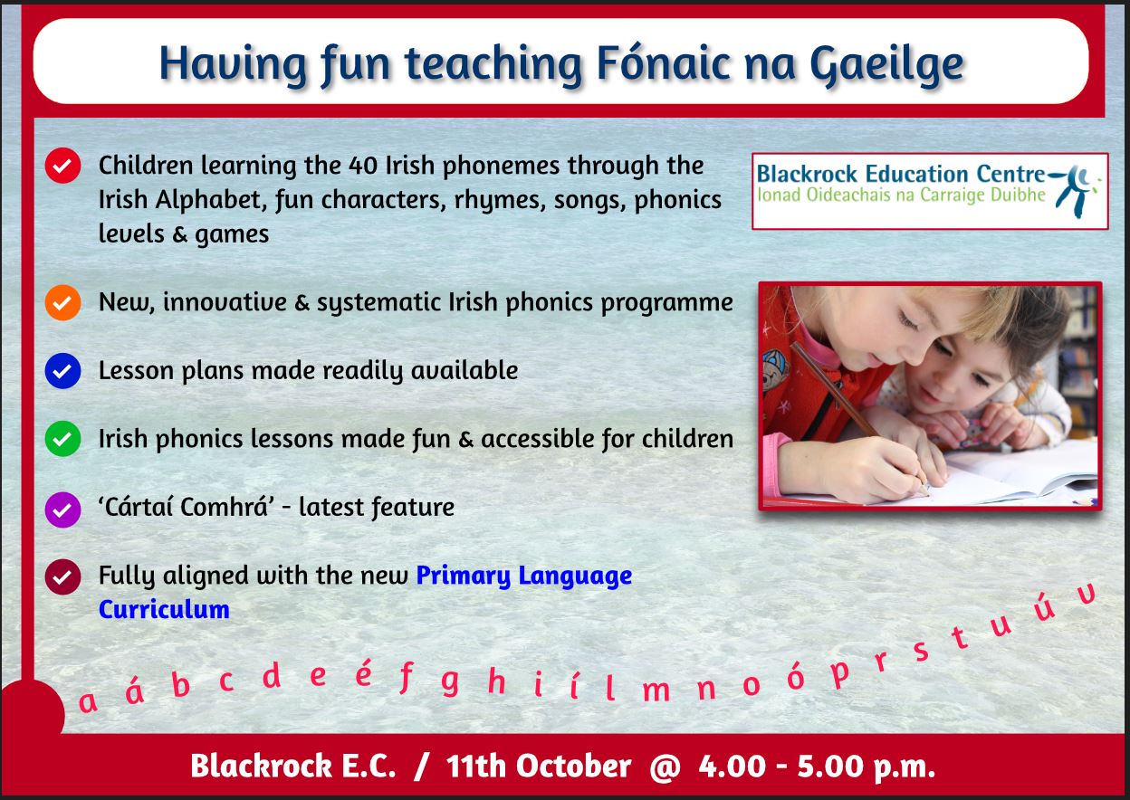 Having Fun teaching Fonaic na Gaeilge
