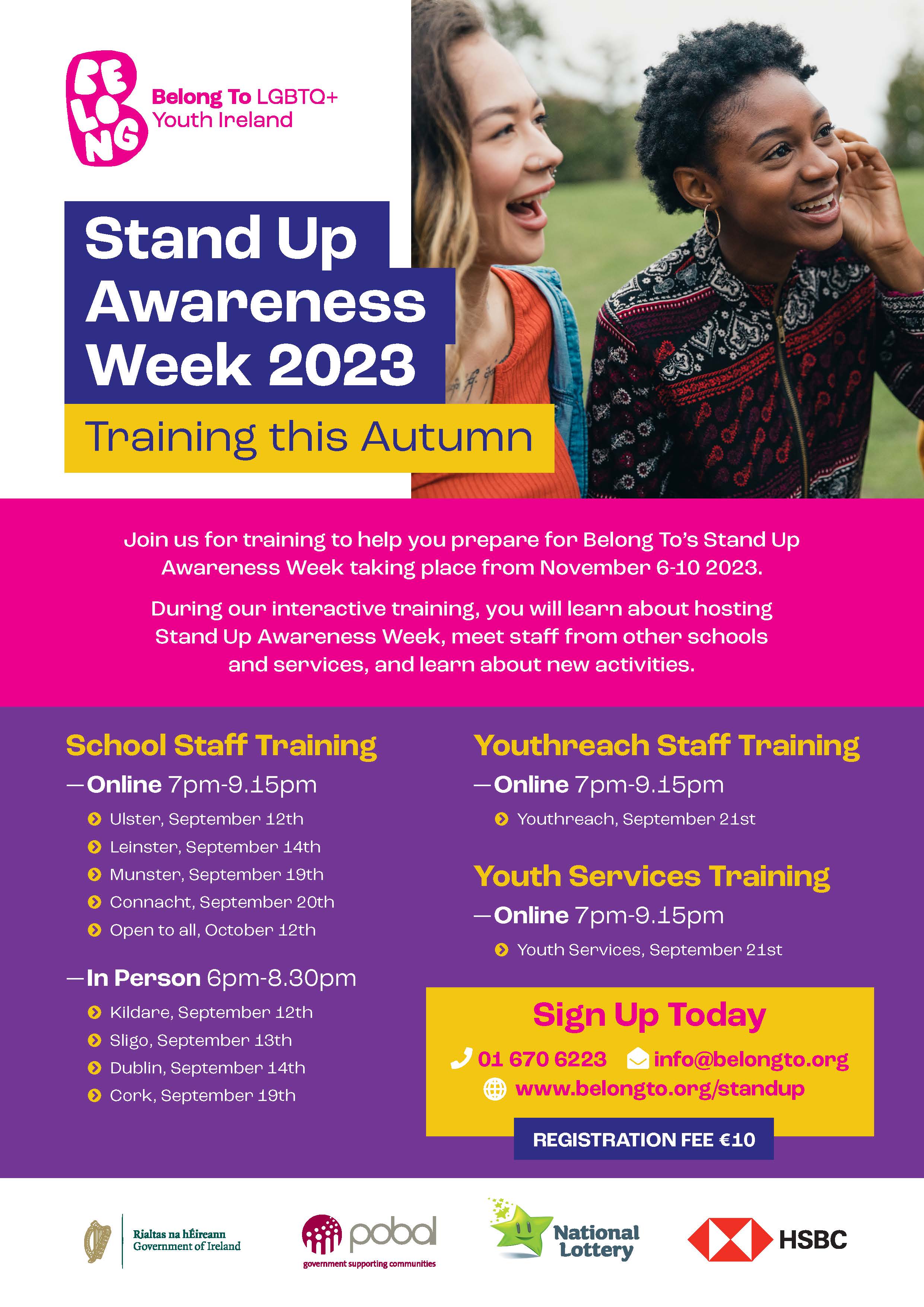 Staff Training A4 Poster FA Web