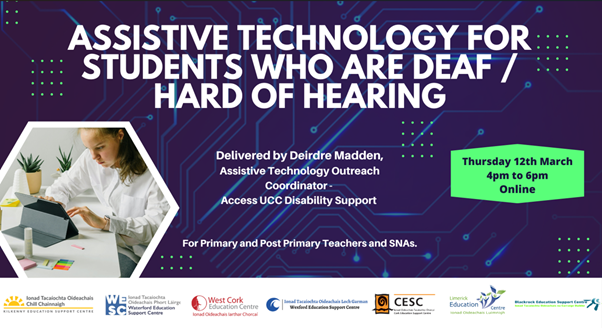 26LC 03 011 SG (CESC) - Assistive Technology for Students who are Deaf/Hard of Hearing