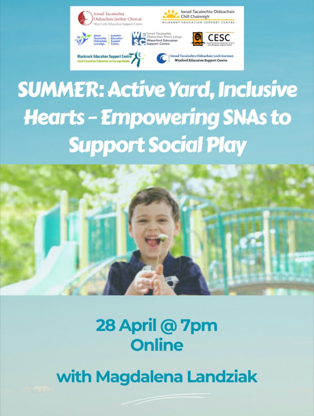 26LC 04 011 SG (LESC) - Active Yard, Inclusive Hearts – Empowering SNAs to Support Social Play