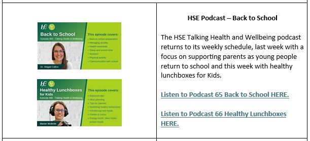 hse podcast back to school