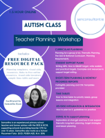 26LC 01 018 SG (WTFD) - Autism Class Teacher Planning 