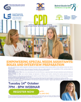 25LC 10 005 BEC LL - Empowering Special Needs Assistants: Roles and Interview Preparation 